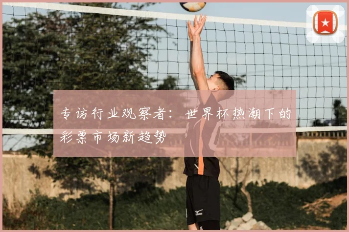 专访行业观察者：世界杯热潮下的彩票市场新趋势